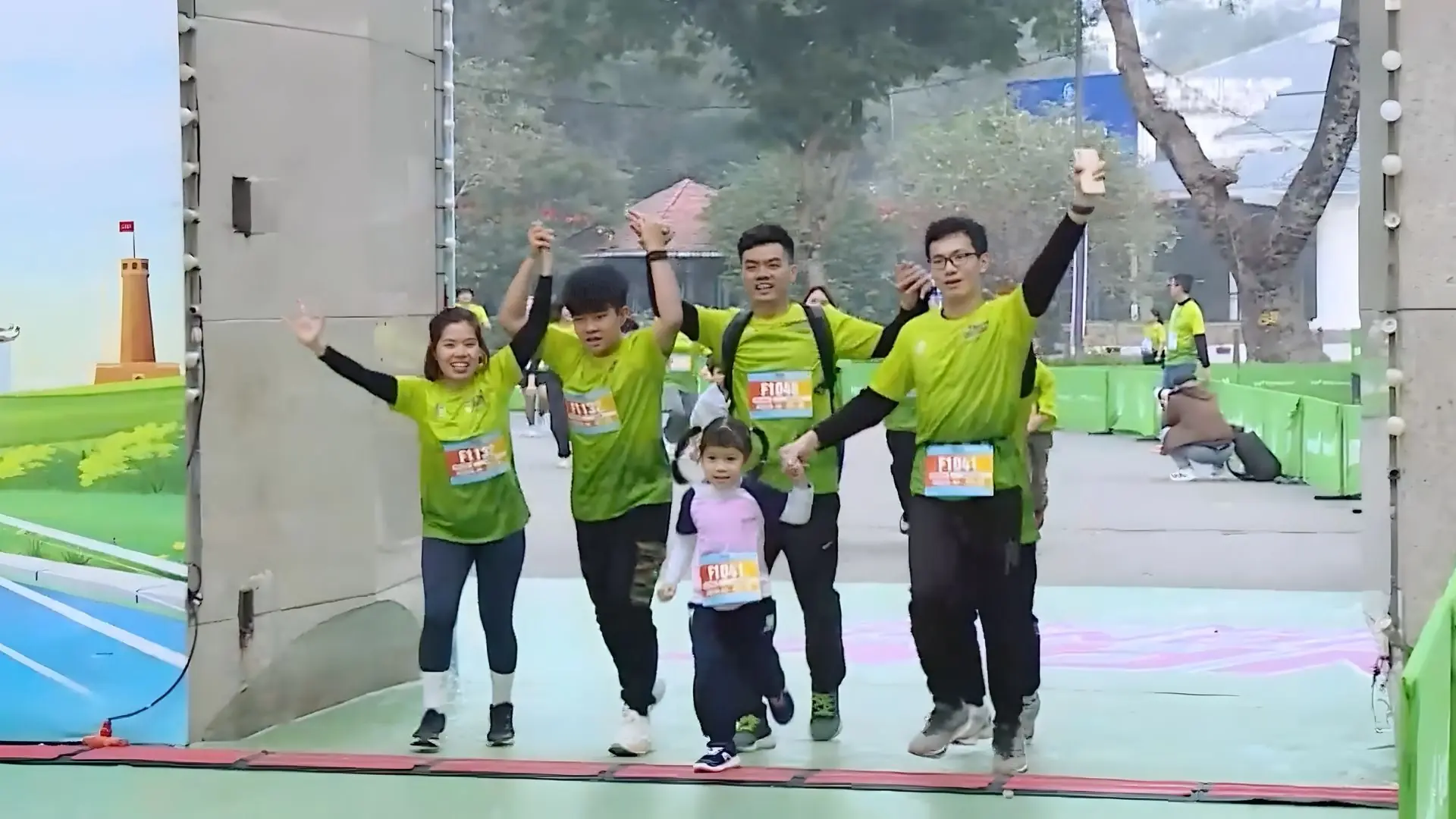 Chạy bộ gắn kết tình cảm gia đình